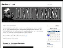 Tablet Screenshot of dwakoski.com